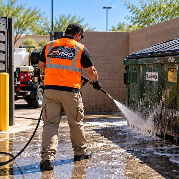 Dumpster Area Cleaning